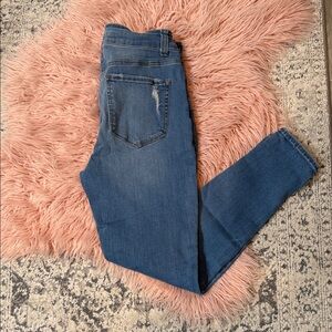 Wax Jean Women's Skinny Jeans in Blue